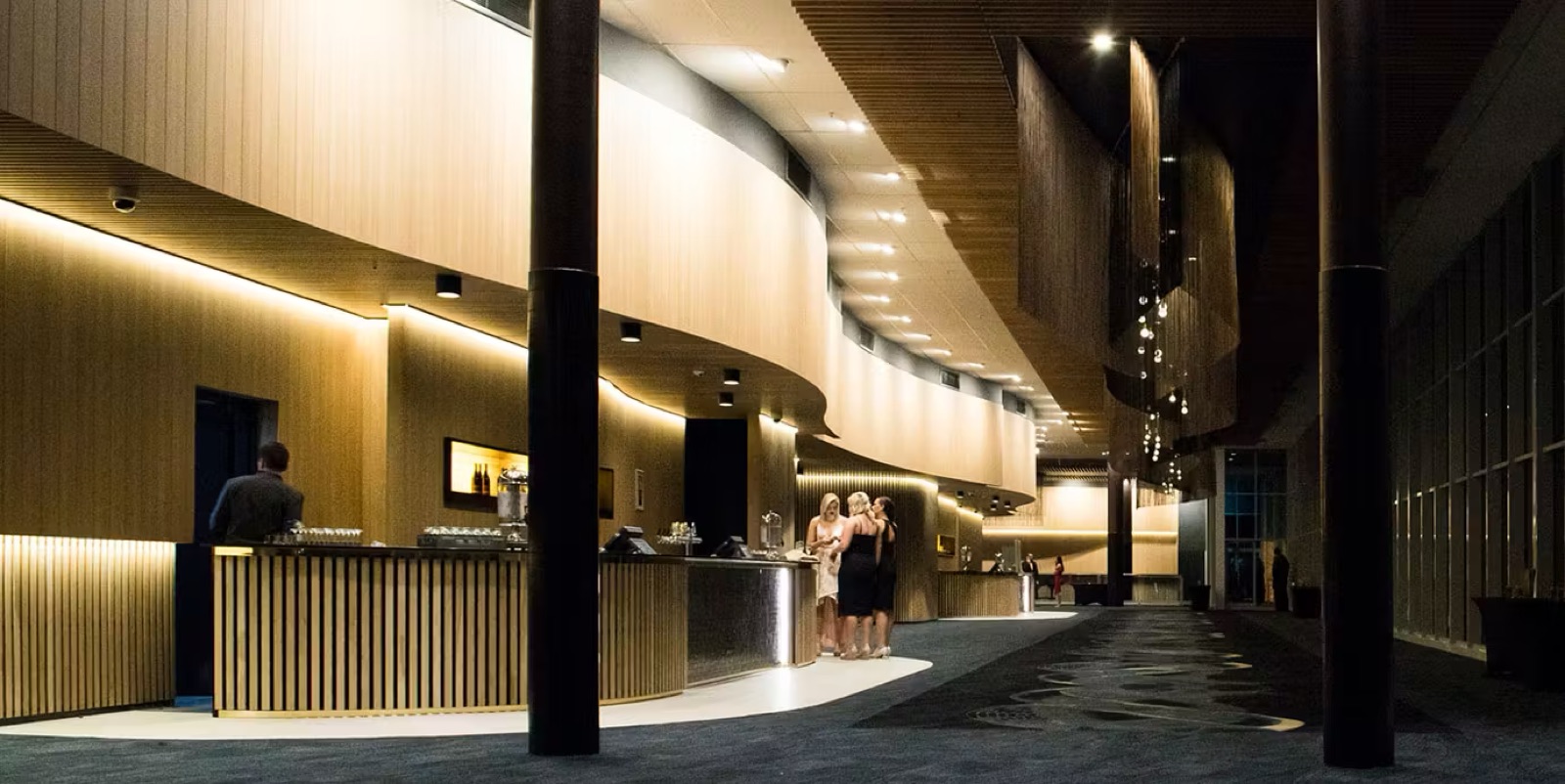 NEX Newcastle venue interior fit-out finished by John Hersee Master Painters