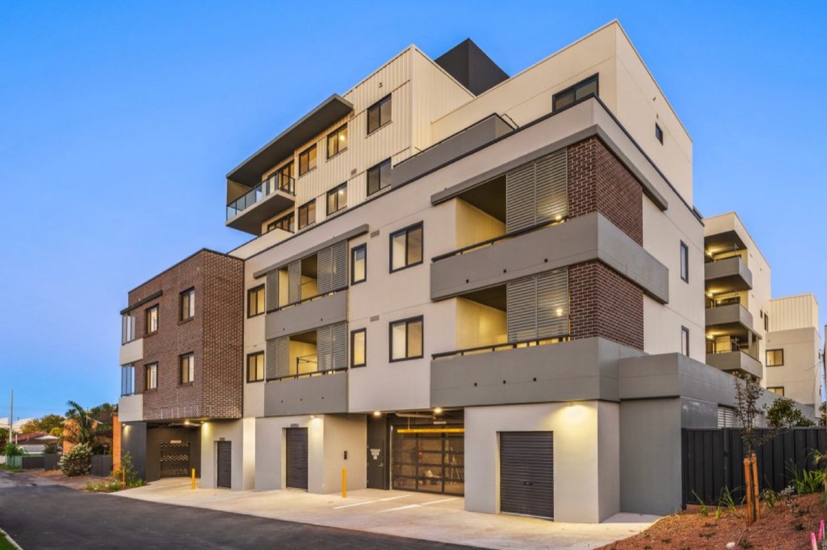 Apartment building at 120 Brunker Road, Adamstown