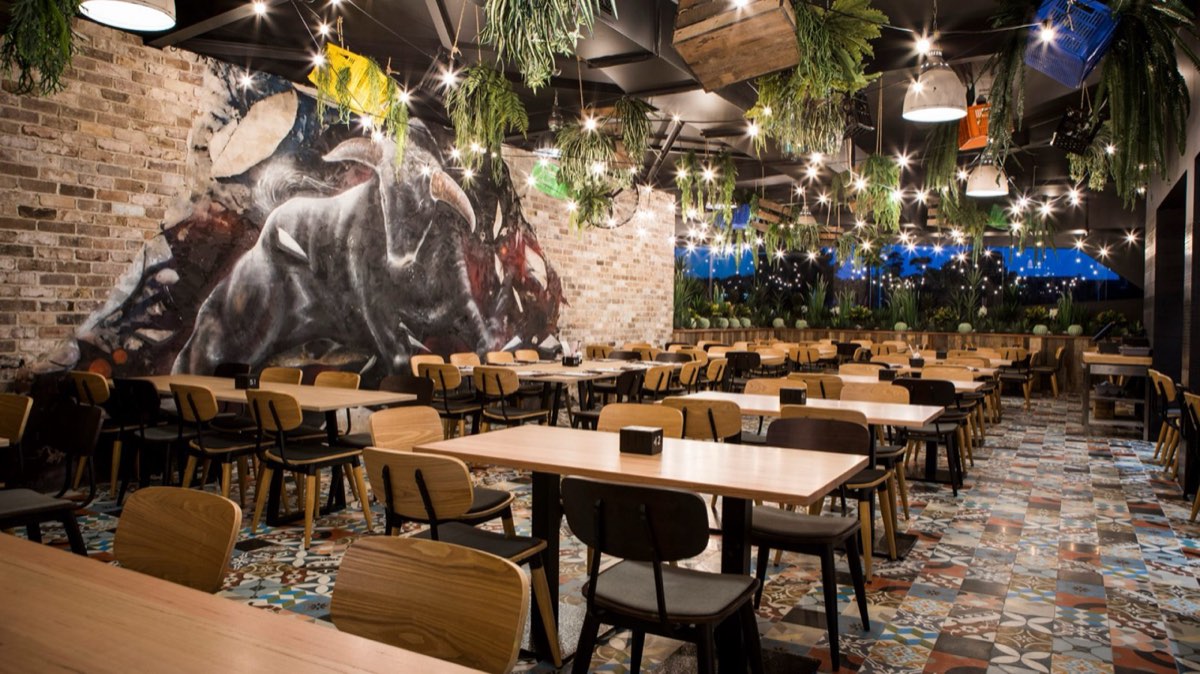 Dining interior at Wests Newcastle